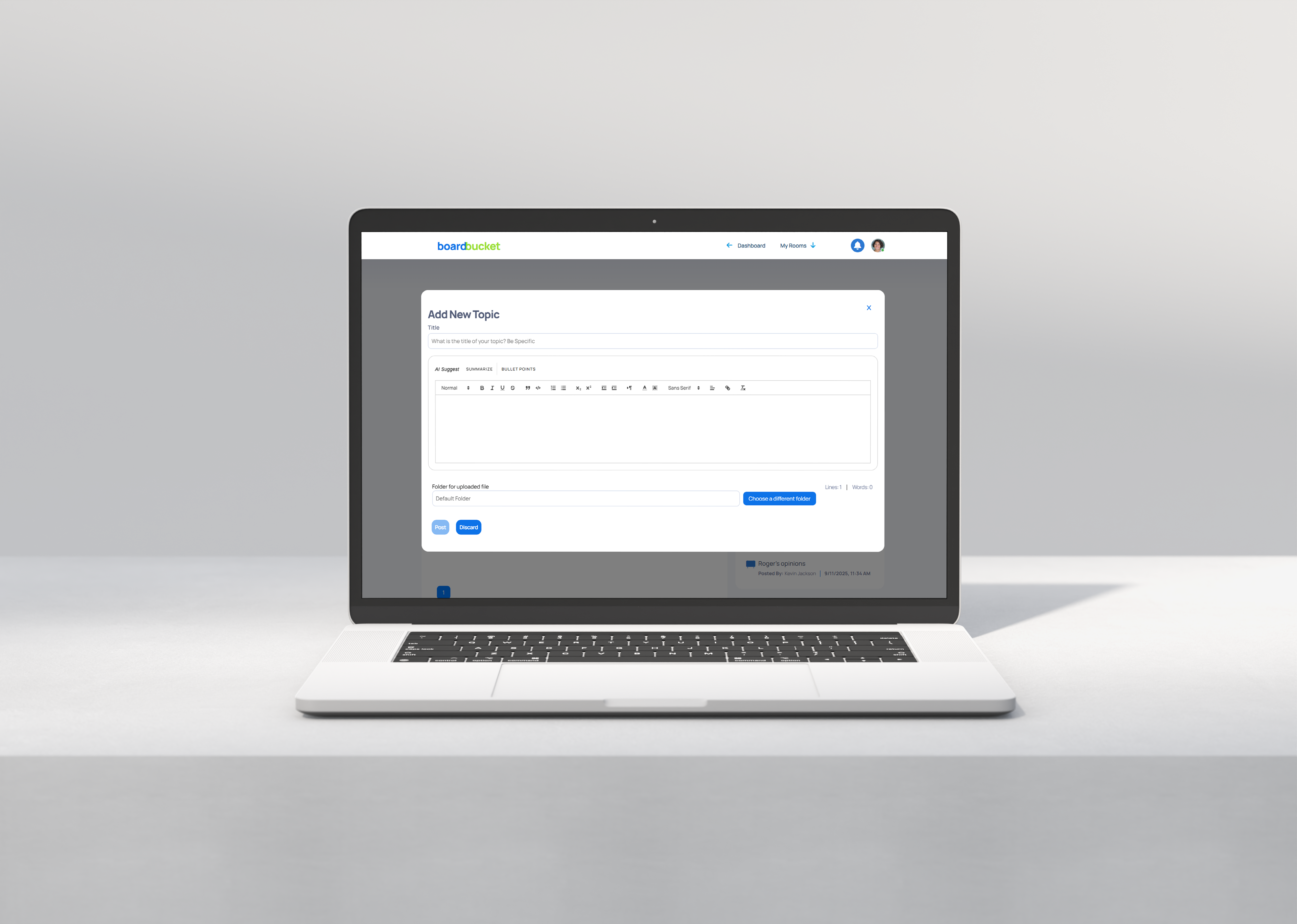 boardBucket Features