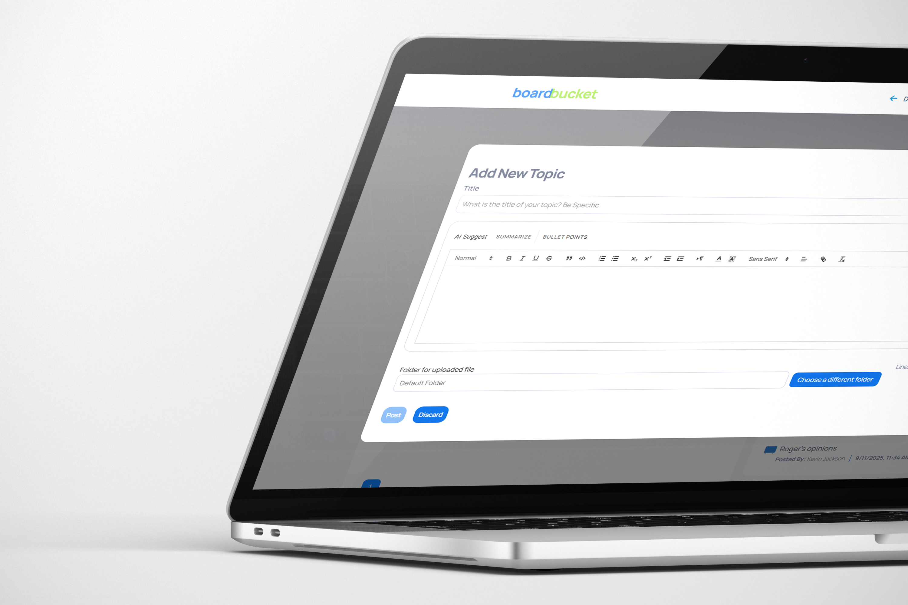 boardBucket Features
